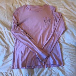 Purple and Navy blue long sleeve vineyard vines